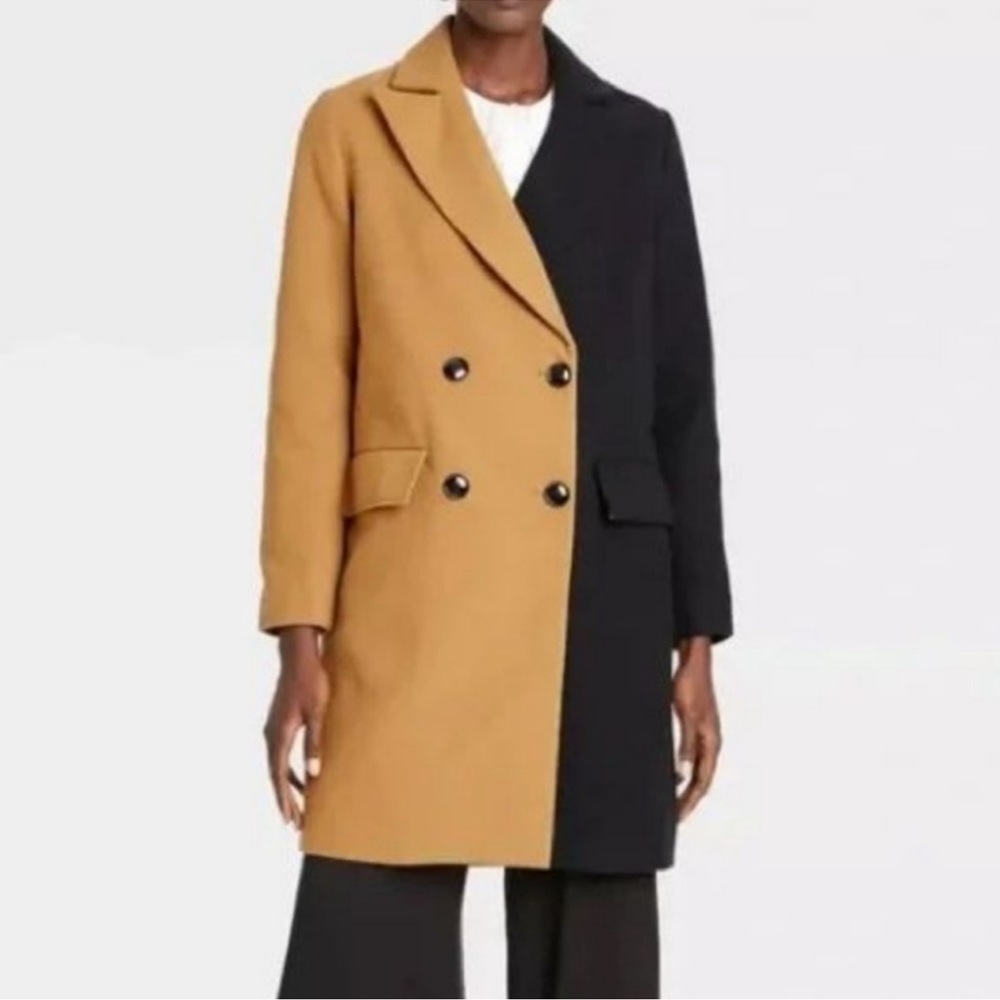 Who What Wear Two Tone Coat PLUS SIZE
